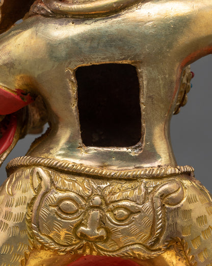 Vajrapani Statue | Buddhist Wrathful Guardian with Vajra