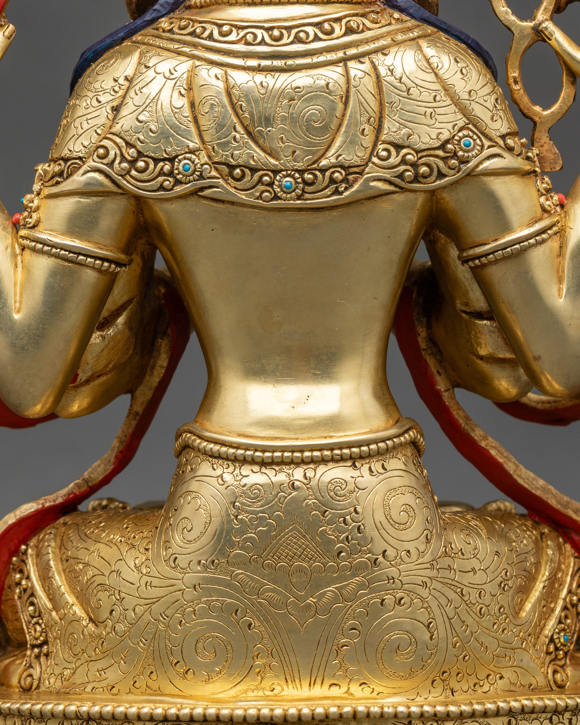 Chenrezig Meditation Statue | Four-Armed Bodhisattva of Compassion