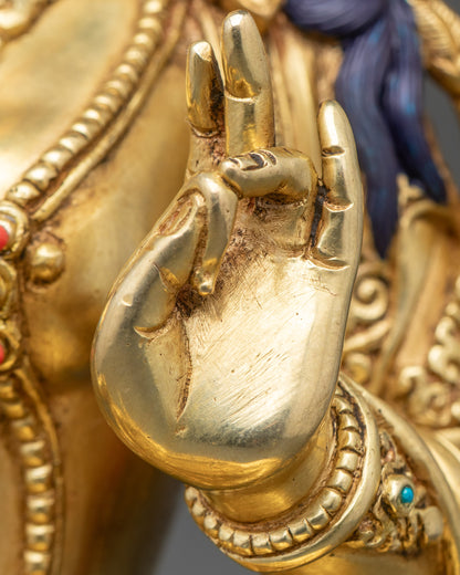 Green Tara Statue from Nepal | Inspire Devotion and Inner Peace