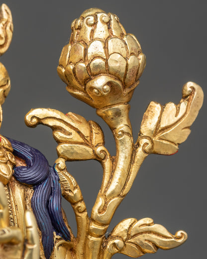 Green Tara Statue from Nepal | Inspire Devotion and Inner Peace