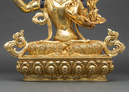 Manjushri Bodhisattva Statue | Tibetan Buddhist God of Wisdom