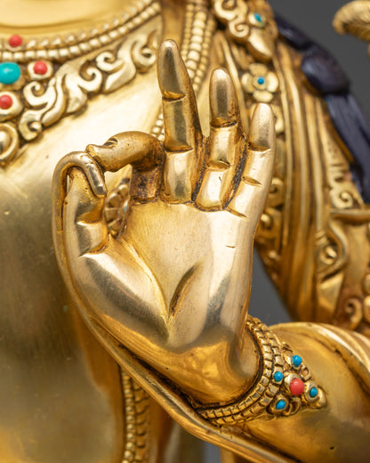 Manjushri Bodhisattva Statue | Tibetan Buddhist God of Wisdom