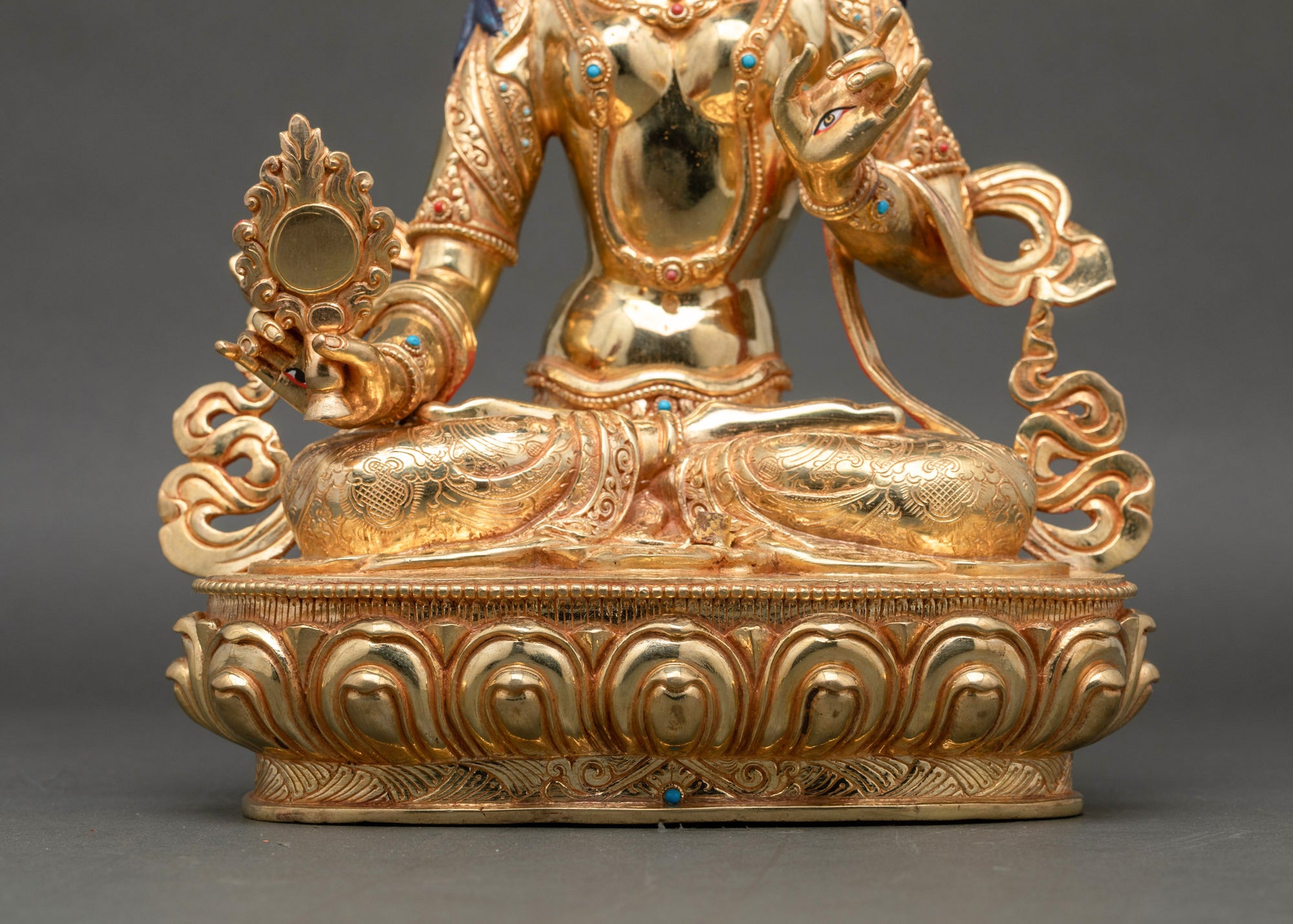 Awaken Blessings with Dukar Statue | Traditional Buddhist Sculpture
