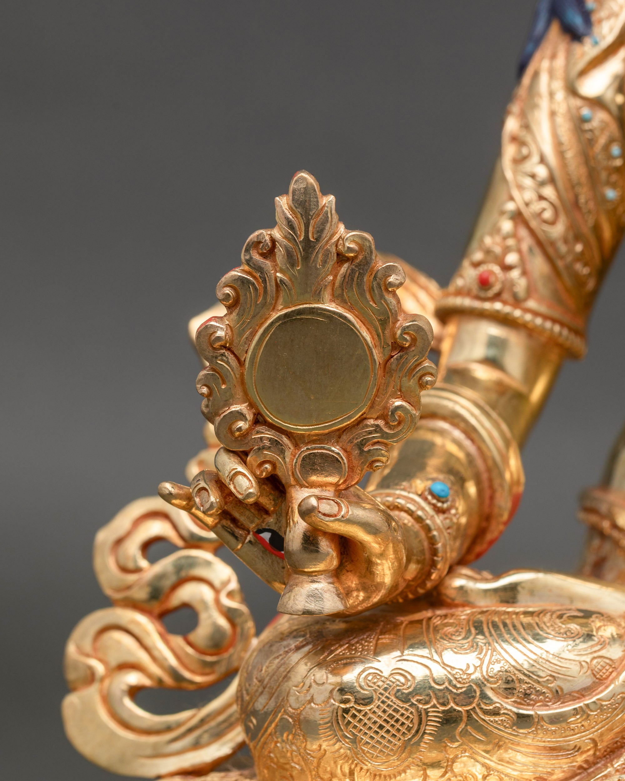 Awaken Blessings with Dukar Statue | Traditional Buddhist Sculpture