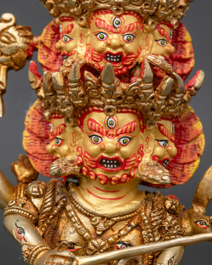 Ekajati Trio Set Statue - Himalayan Buddhist Protector Deities