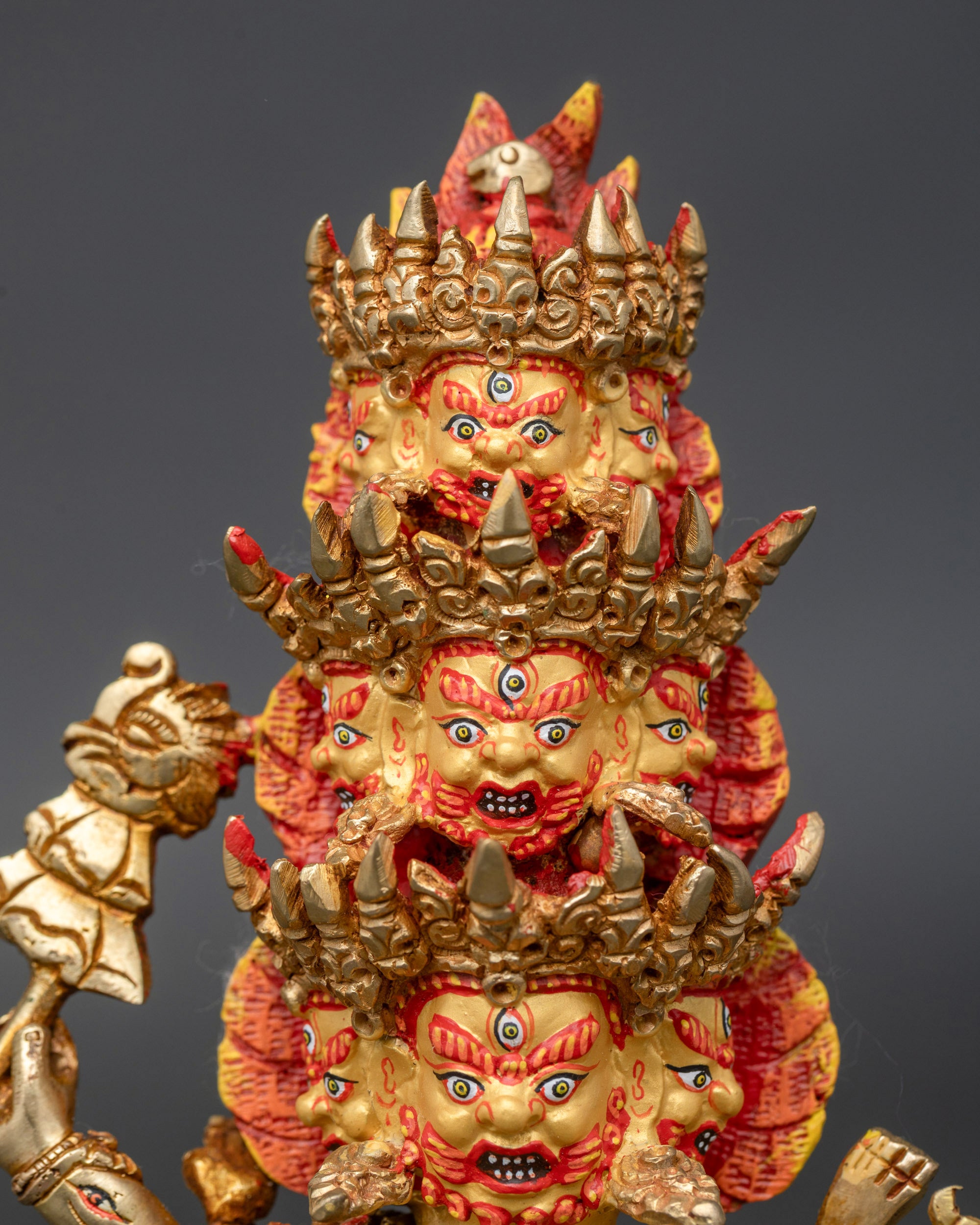 Ekajati Trio Set Statue - Himalayan Buddhist Protector Deities