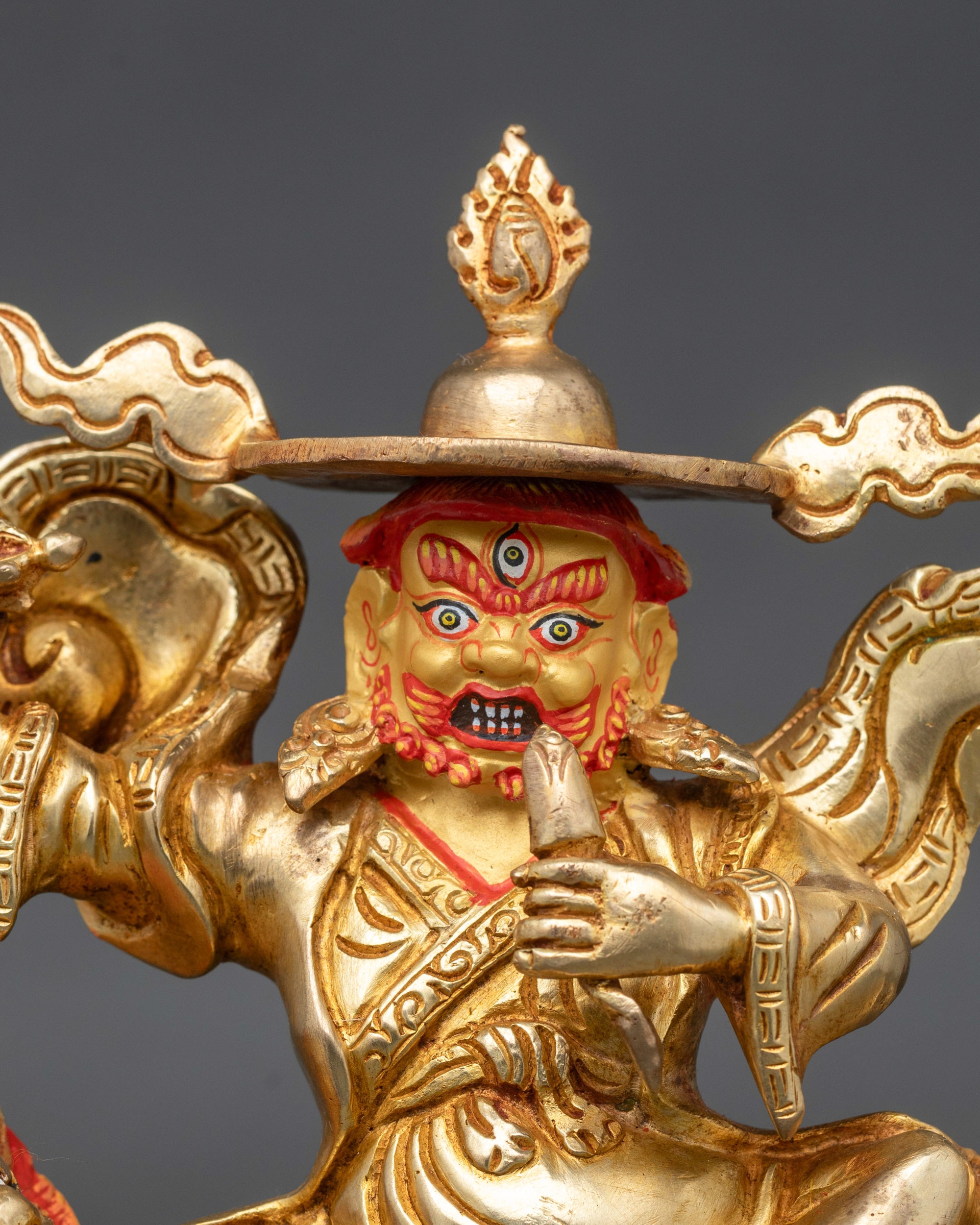 Ekajati Trio Set Statue - Himalayan Buddhist Protector Deities