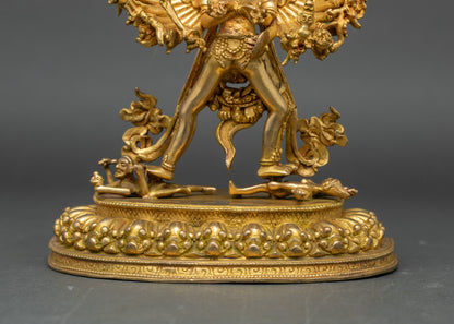 Tibetan Kalachakra – Meditation and Spiritual Protection Sculpture