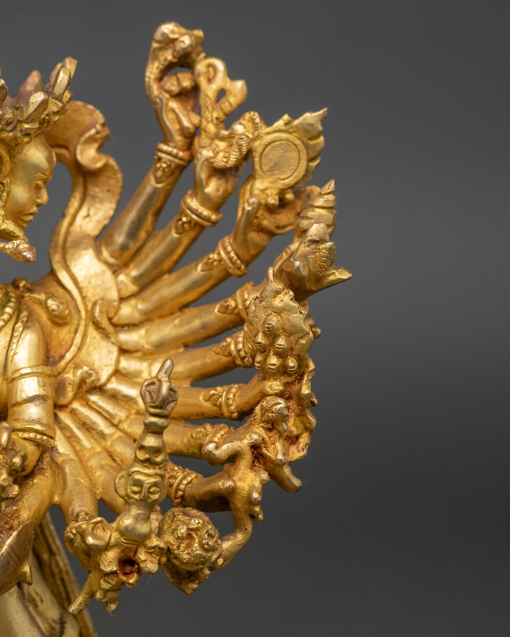 Tibetan Kalachakra – Meditation and Spiritual Protection Sculpture