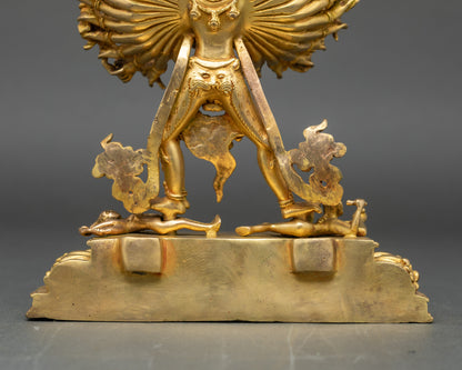 Tibetan Kalachakra – Meditation and Spiritual Protection Sculpture