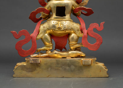 Wrathful Sakya Mahakala Statue | Tantric Buddhist Protector