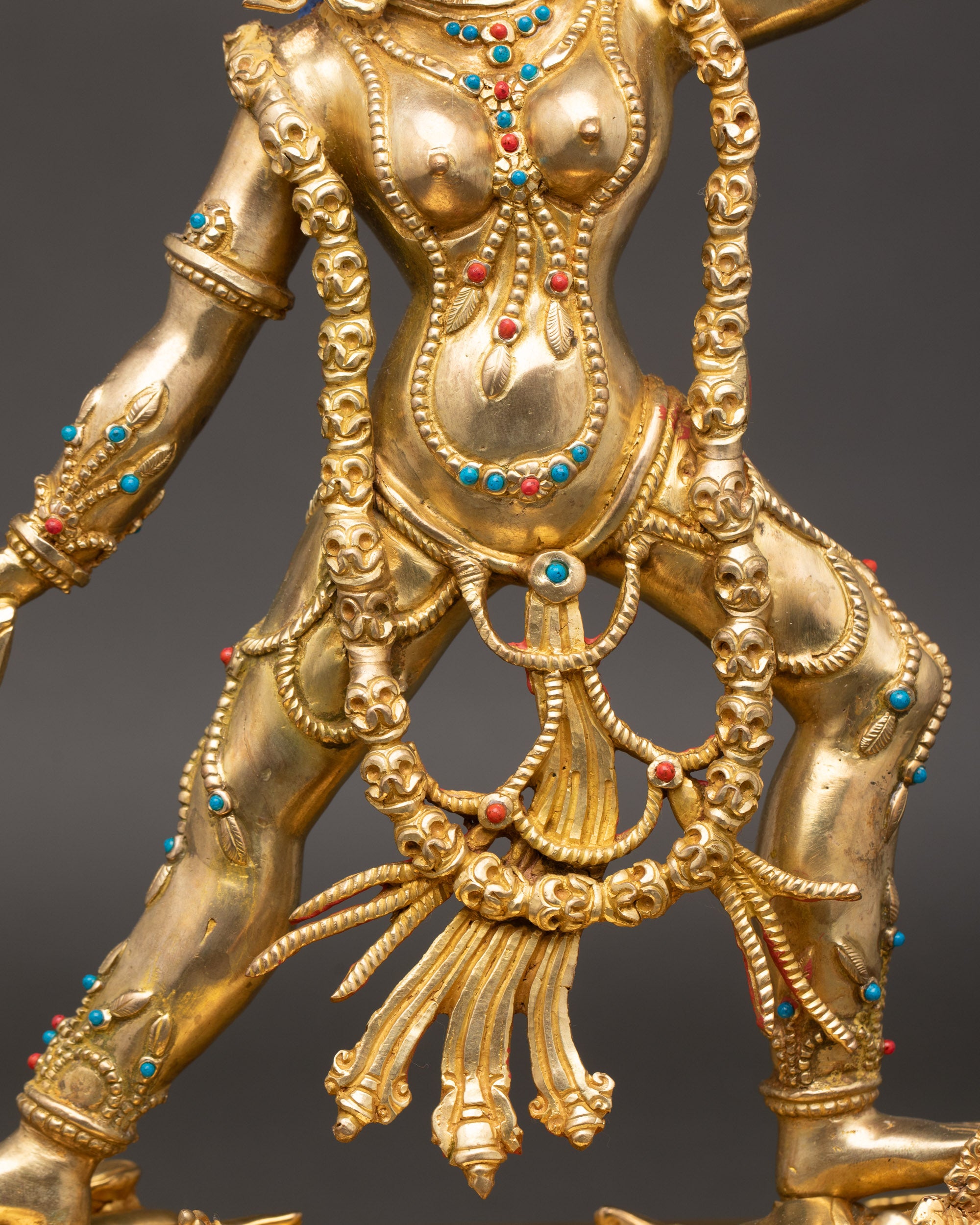 Authentic Vajrayogini Statue | Tibetan Tantric Goddess Figurine