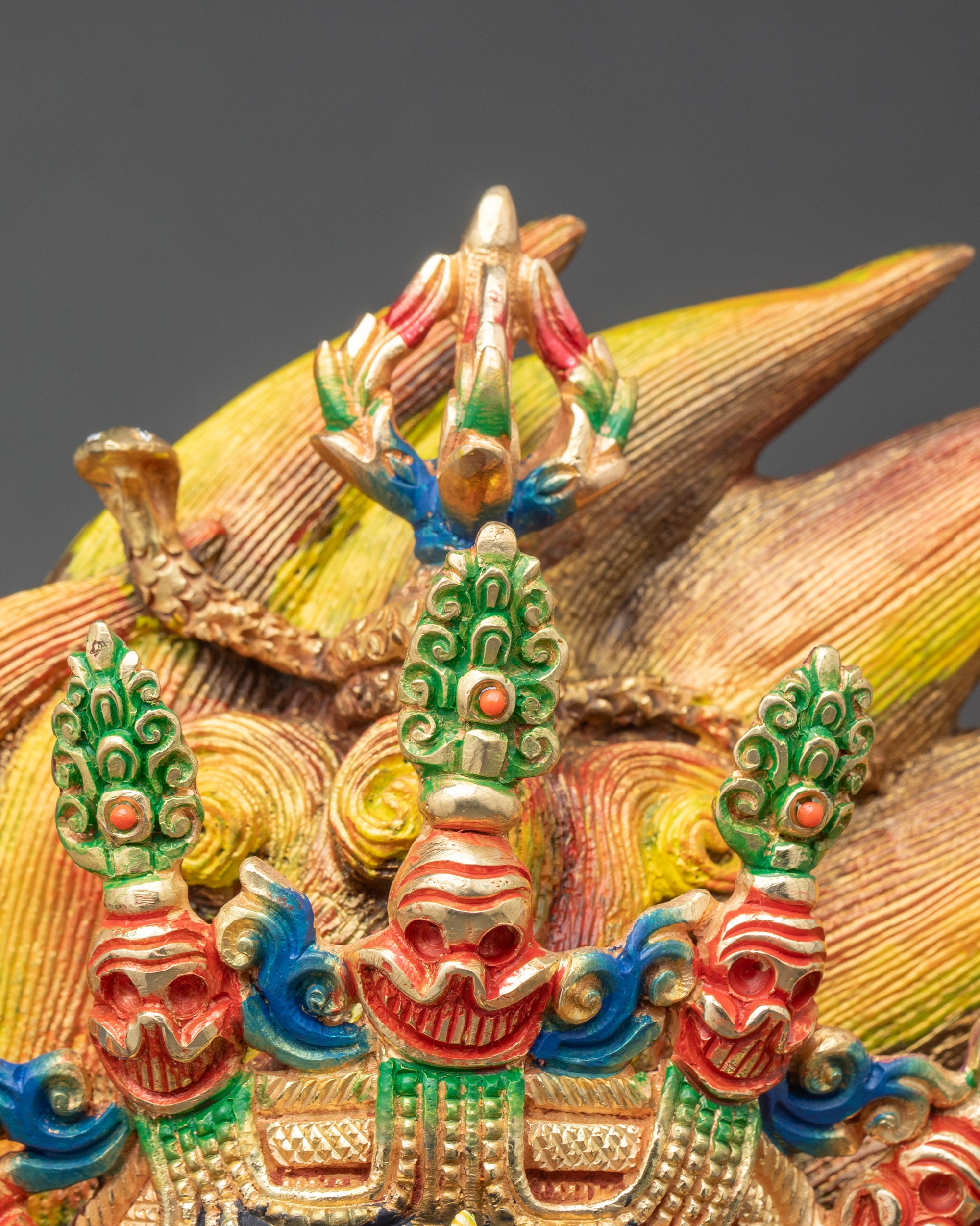 Wrathful Vajrapani – Spiritual Power & Protection Sculpture