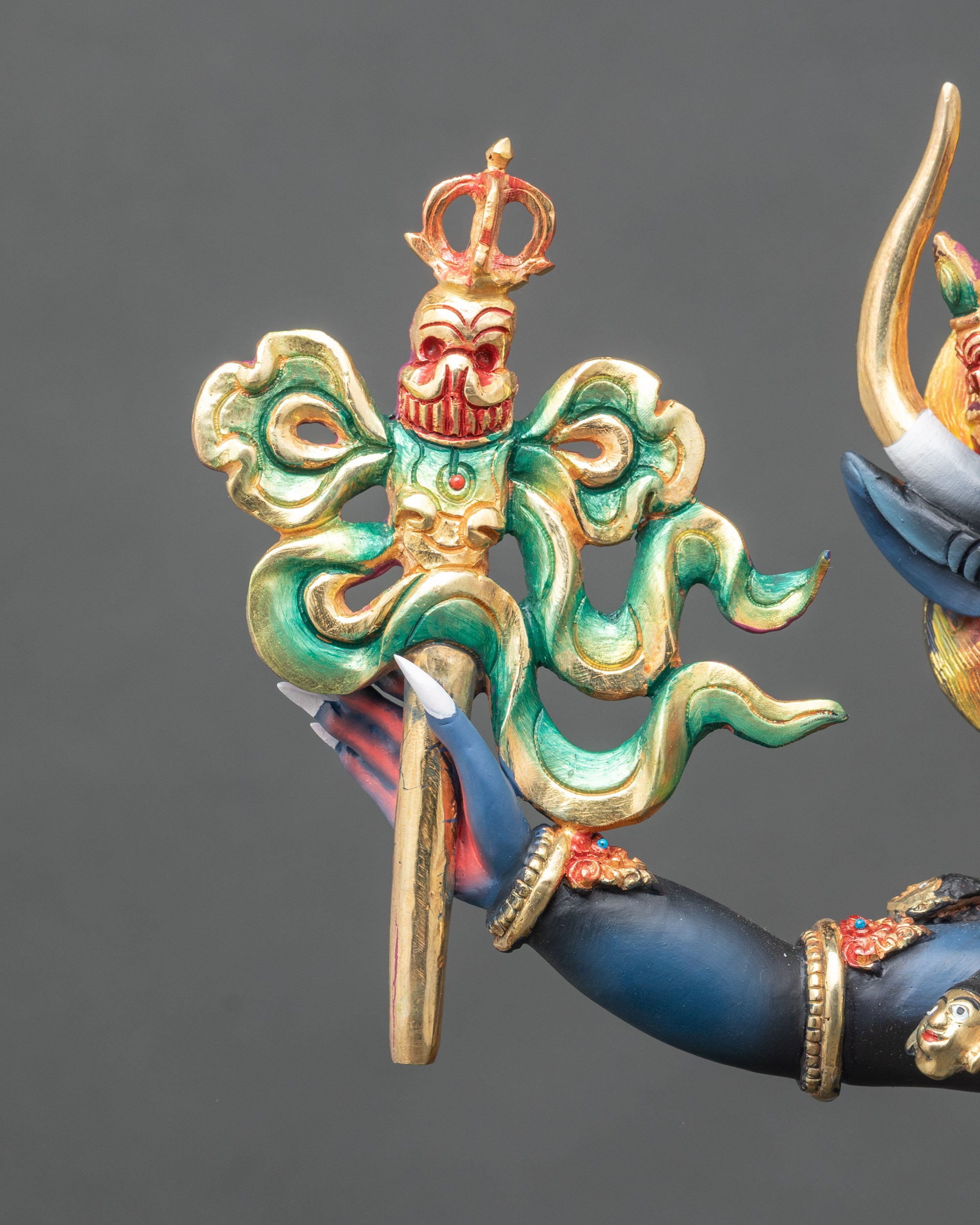 Wrathful Yamantaka Vajrabhairava Statue | God of Death