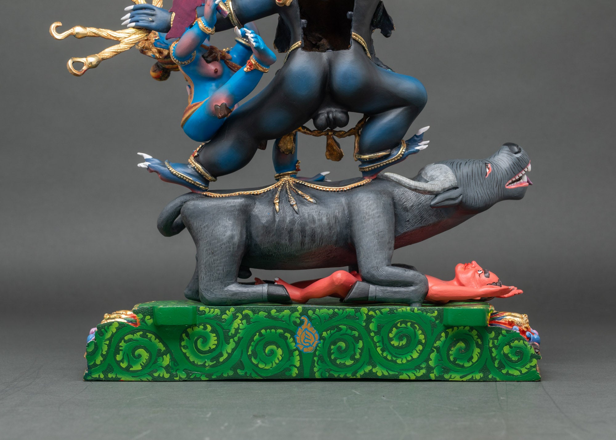 Wrathful Yamantaka Vajrabhairava Statue | God of Death