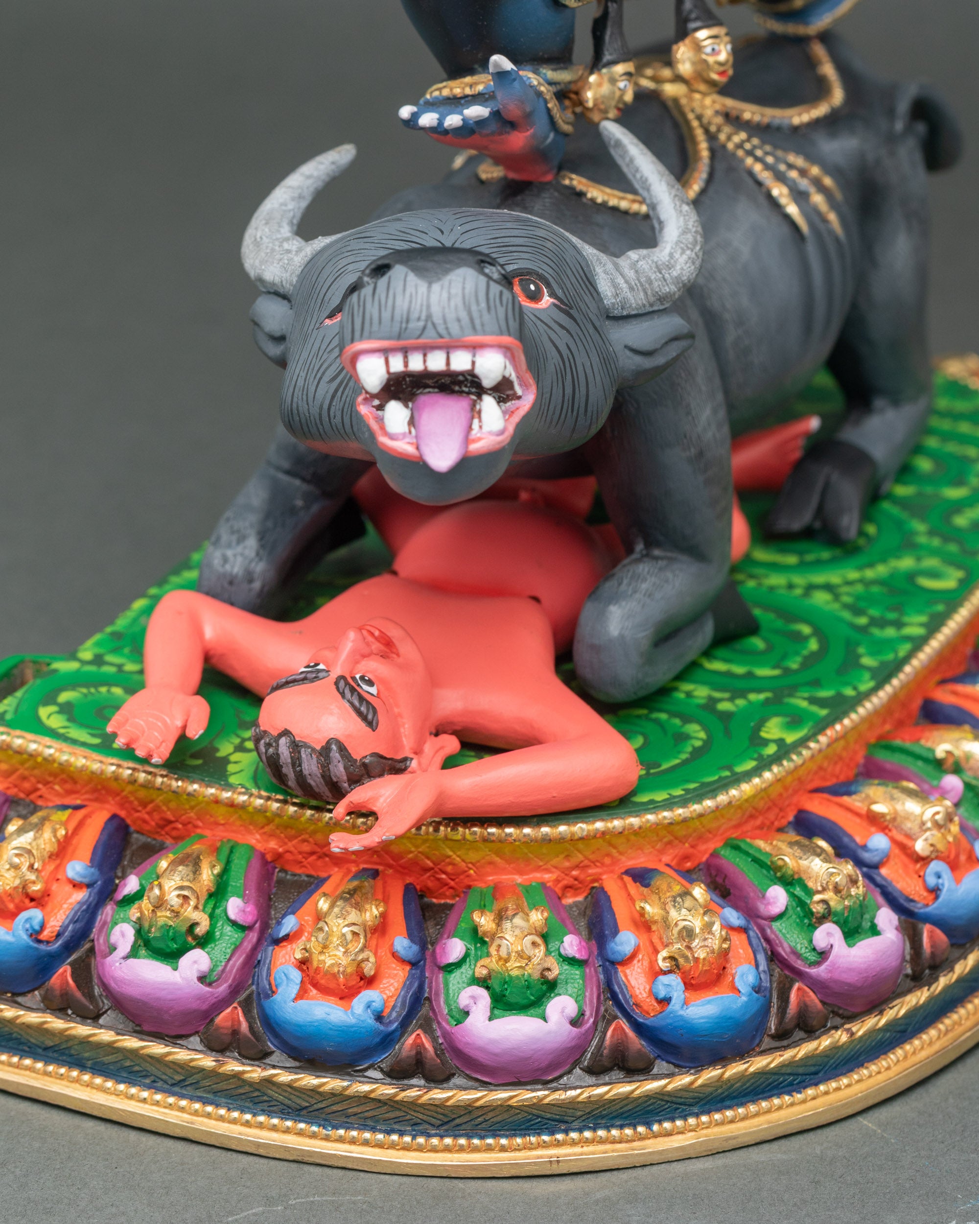 Wrathful Yamantaka Vajrabhairava Statue | God of Death