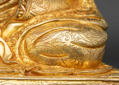 1st Karmapa Dusum Khyenpa Statue – Tibetan Meditation Master
