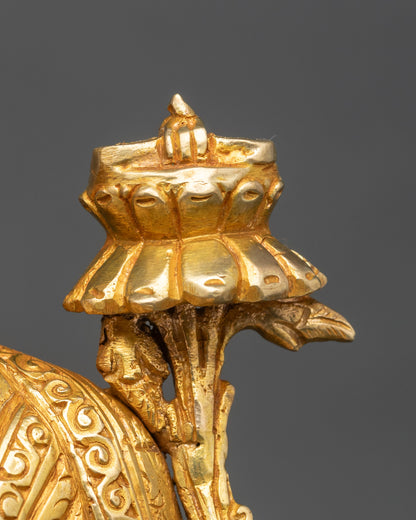 16th Karmapa Rangjung Rigpe Dorje Statue – Buddhist Leader Artwork