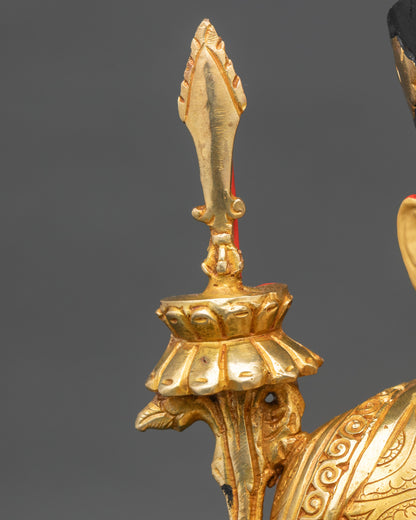 16th Karmapa Rangjung Rigpe Dorje Statue – Buddhist Leader Artwork