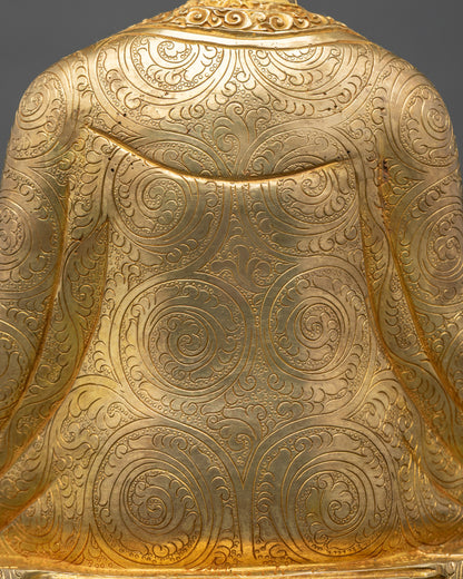 2nd Karmapa Karma Pakshi – Handmade Tibetan Guru Sculpture