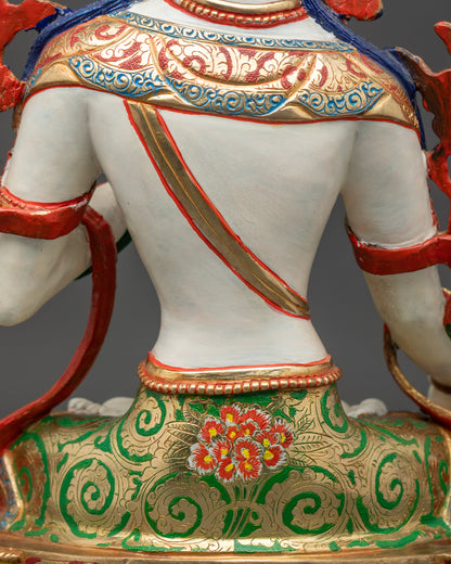 White Tara Statue – Spiritual Healing and Blessings Decor