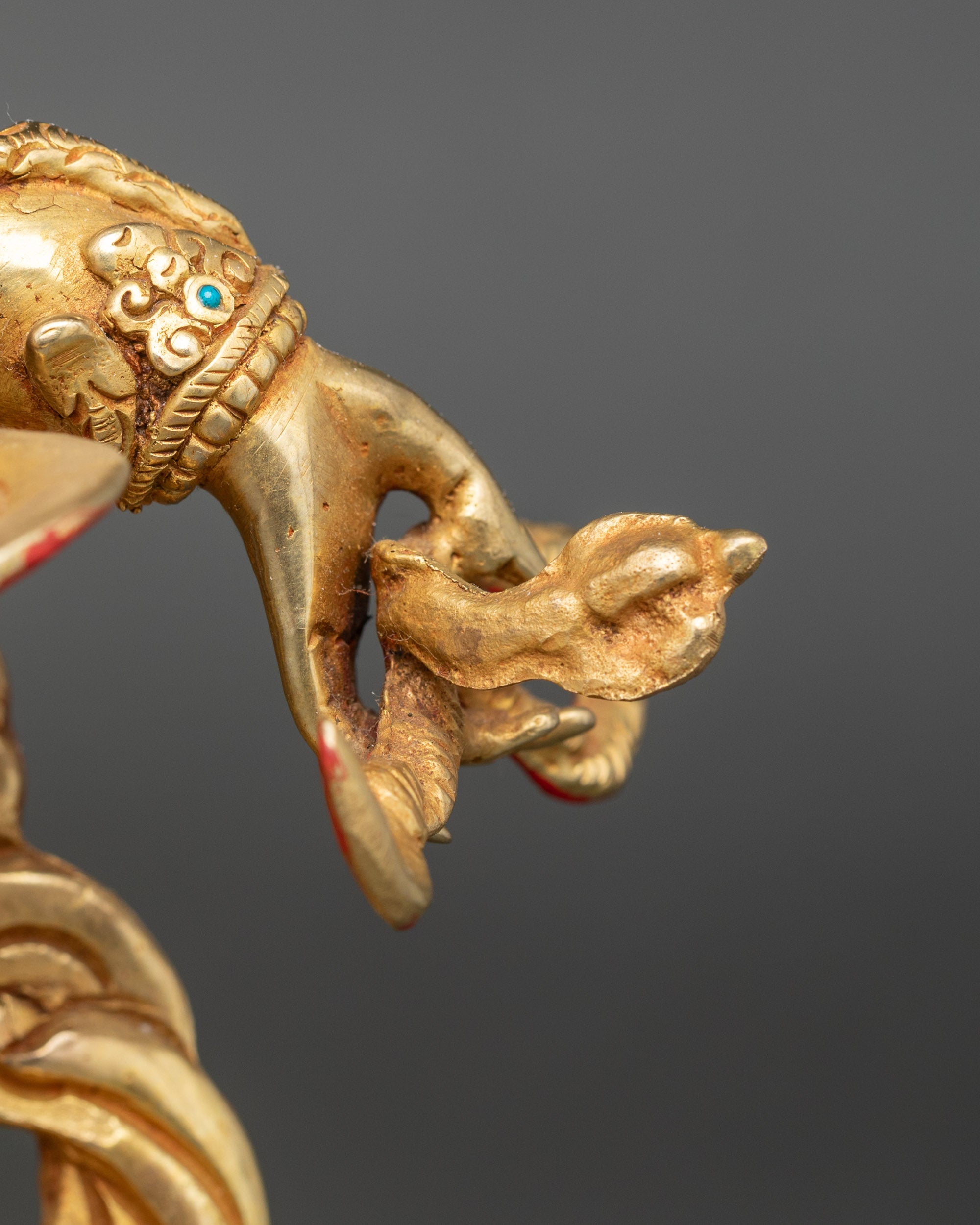 Shadbhuja Mahakala Statue | Handicrafted Nepalese Sculptures
