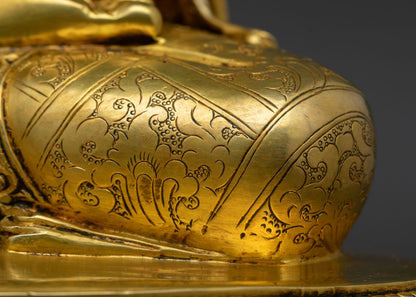 Shakyamuni Buddha Statue – Traditional Himalayan Art