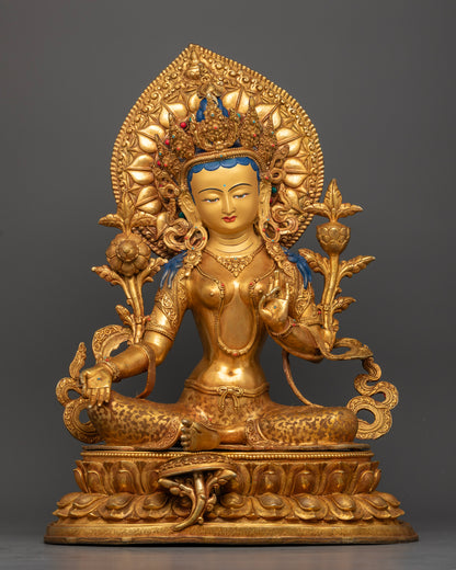 Green Tara: Goddess of Compassion and Swift Protection