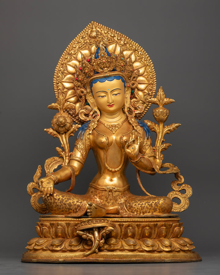 Green Tara: Goddess of Compassion and Swift Protection