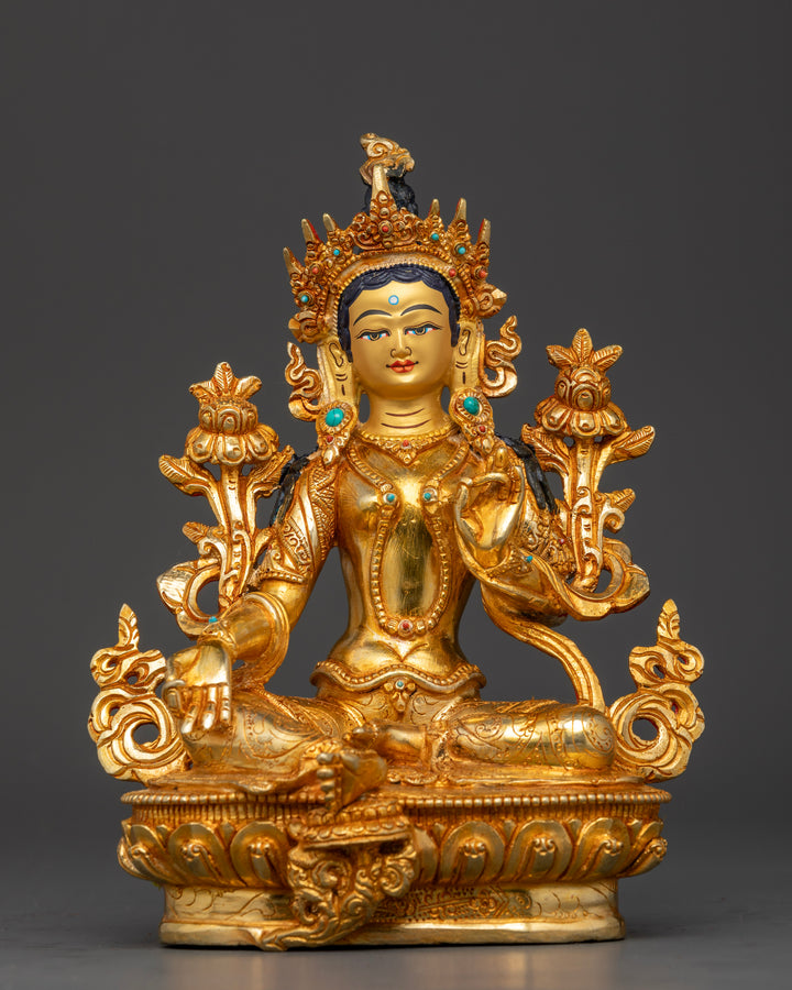 Green Tara: The Swift Savior and Compassionate Mother