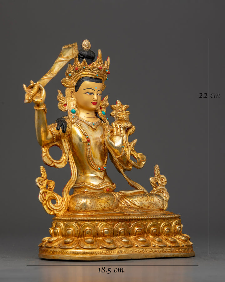 Manjushri: The Radiant Sage of Enlightenment