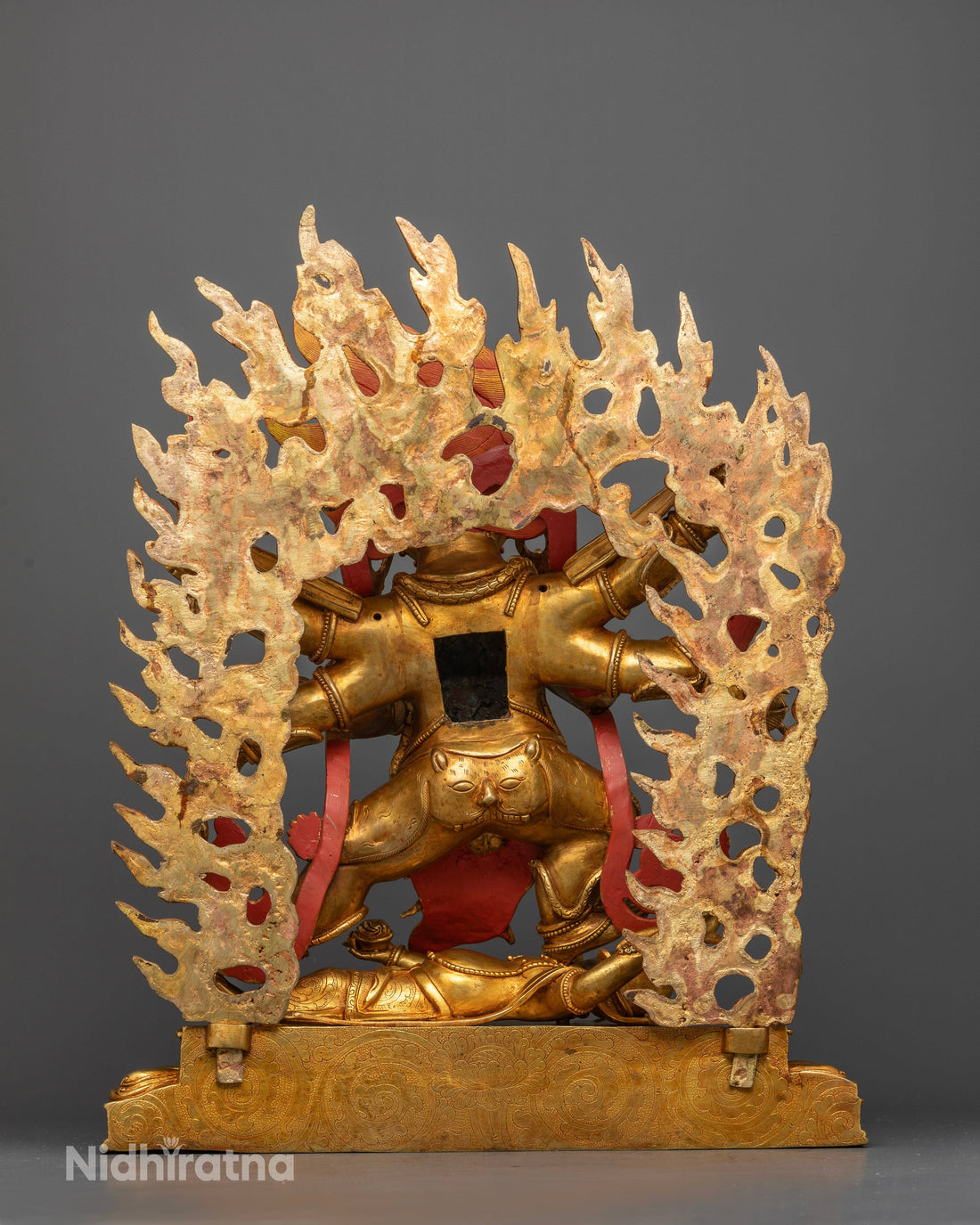 Six-Armed Mahakala: Guardian of Wisdom and Protector of Devotees