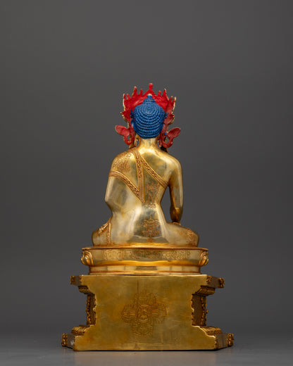 Crowned Buddha Sakyamuni: The Regal Sage of Enlightenment