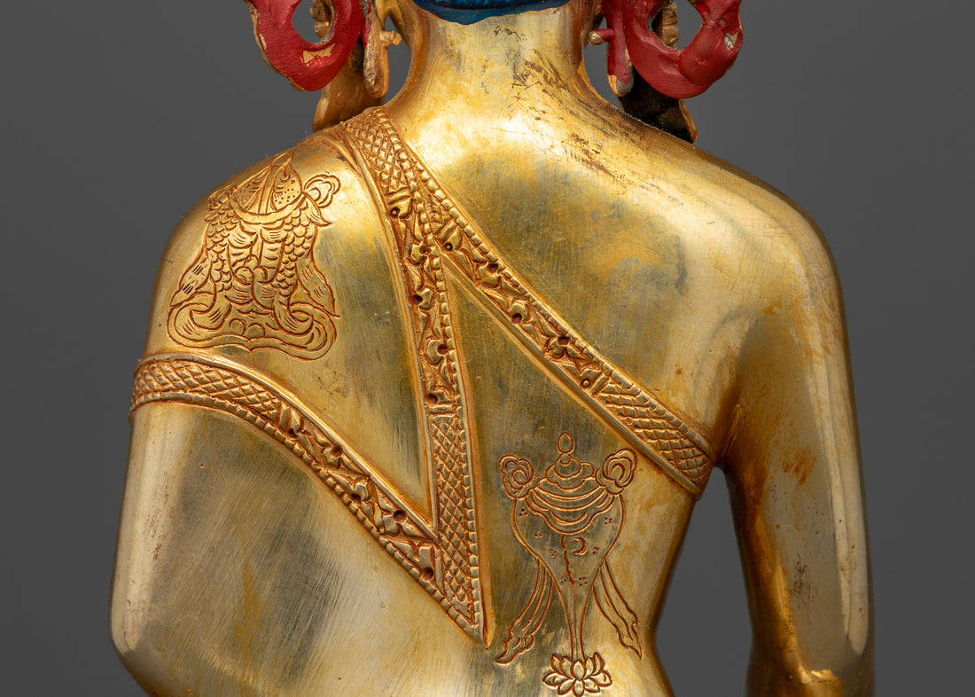 Crowned Buddha Sakyamuni: The Regal Sage of Enlightenment