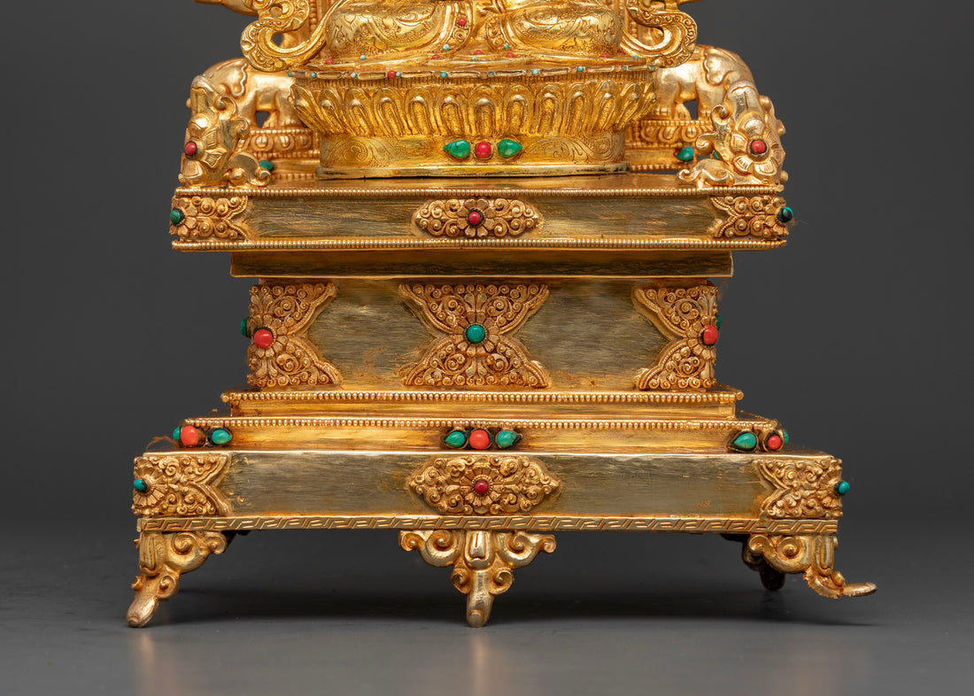 Amitayus Buddha: Eternal Radiance on the Golden Seat