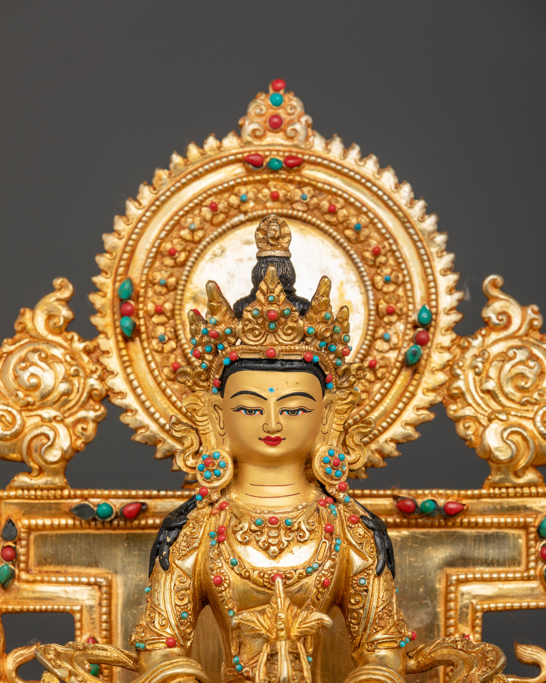 Amitayus Buddha: Eternal Radiance on the Golden Seat