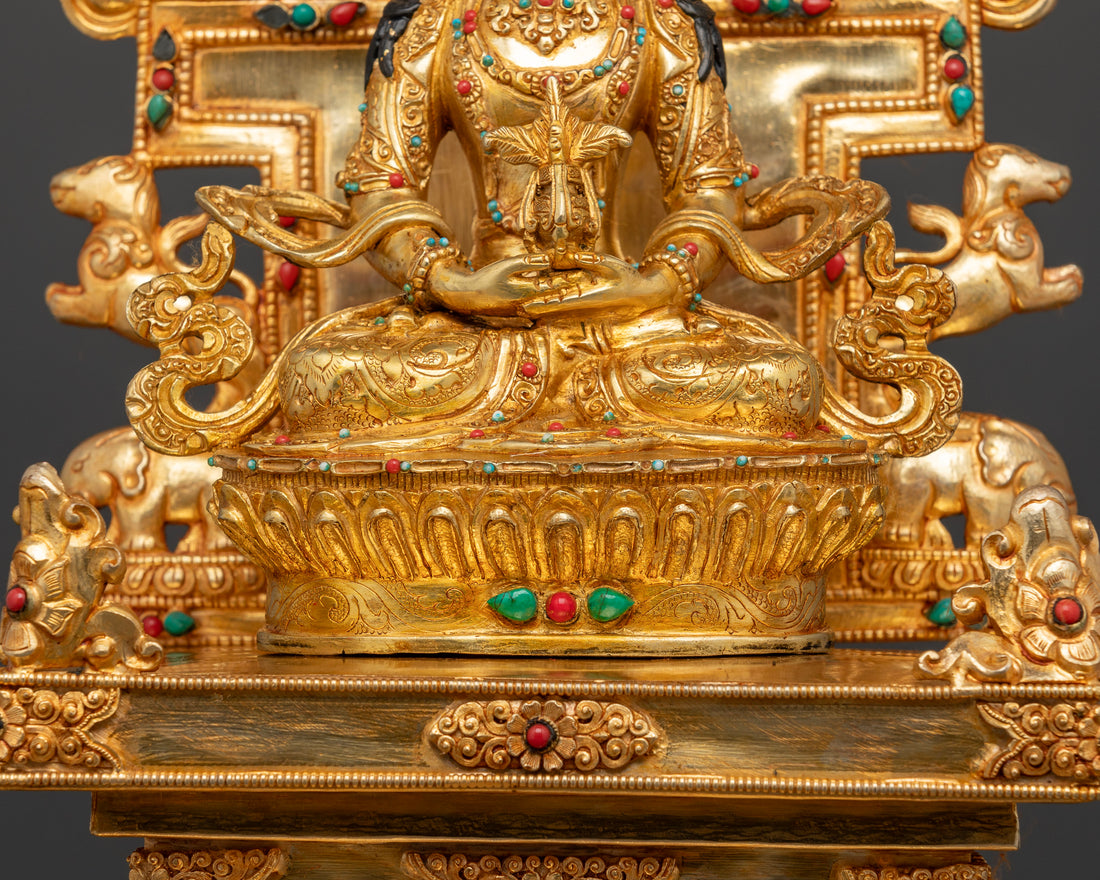 Amitayus Buddha: Eternal Radiance on the Golden Seat