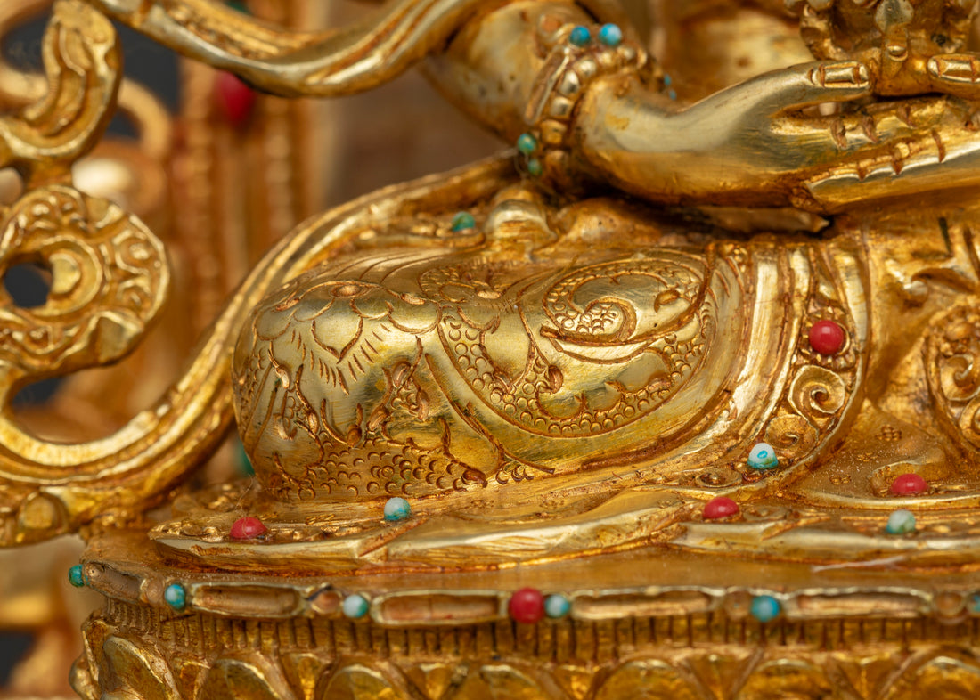 Amitayus Buddha: Eternal Radiance on the Golden Seat