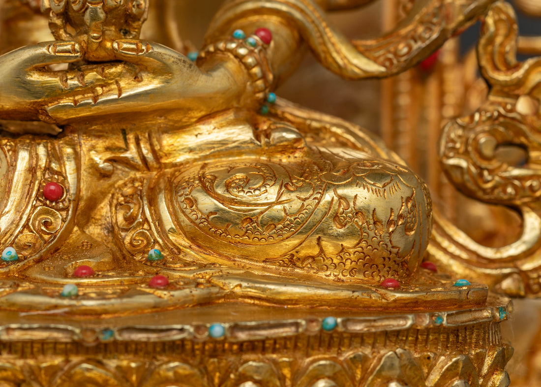 Amitayus Buddha: Eternal Radiance on the Golden Seat