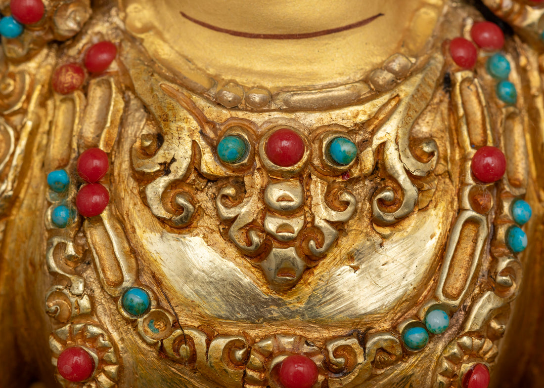 Amitayus Buddha: Eternal Radiance on the Golden Seat