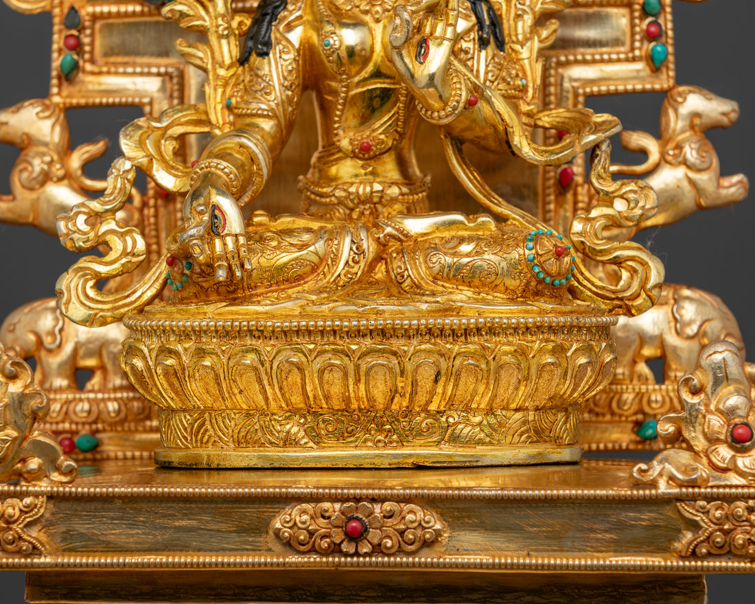 White Tara Enthroned