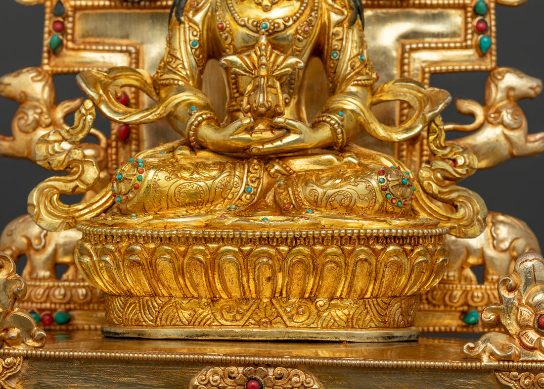 Amitayus on the Lotus Throne: The Buddha of Infinite Life and Boundless Light