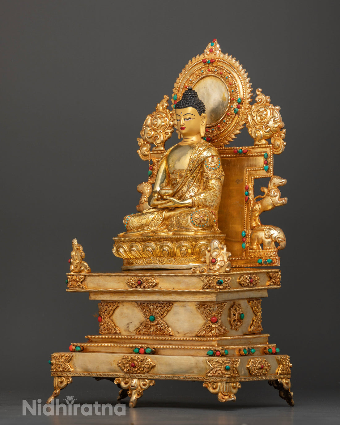 Amitabha Buddha: Enthroned in Infinite Light