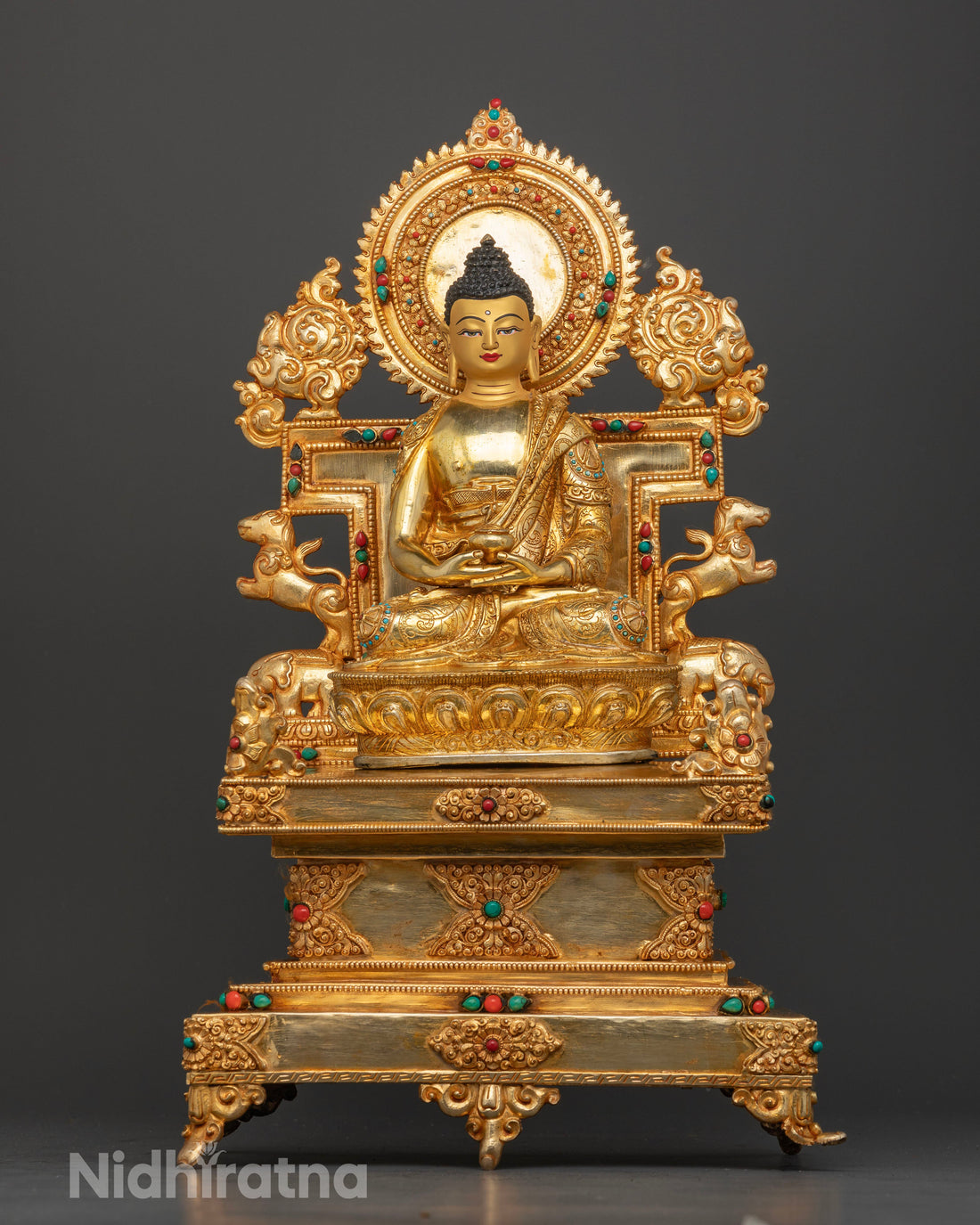 Amitabha Buddha: Enthroned in Infinite Light