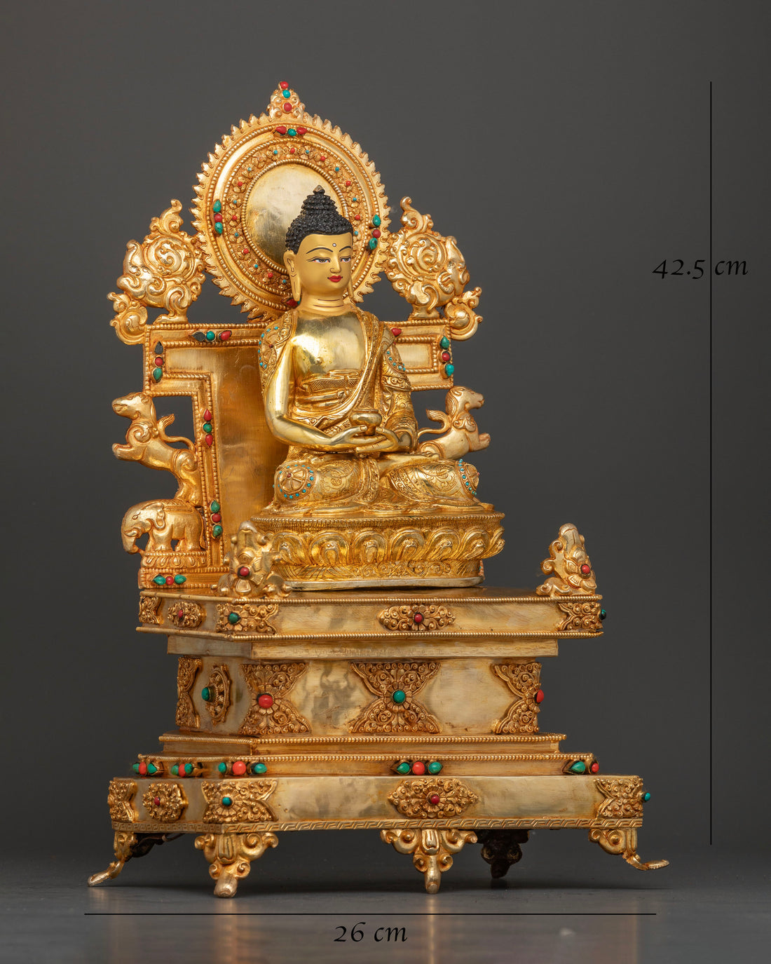 Amitabha Buddha: Enthroned in Infinite Light