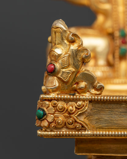The Golden Throne: Symbol of Divine Sovereignty