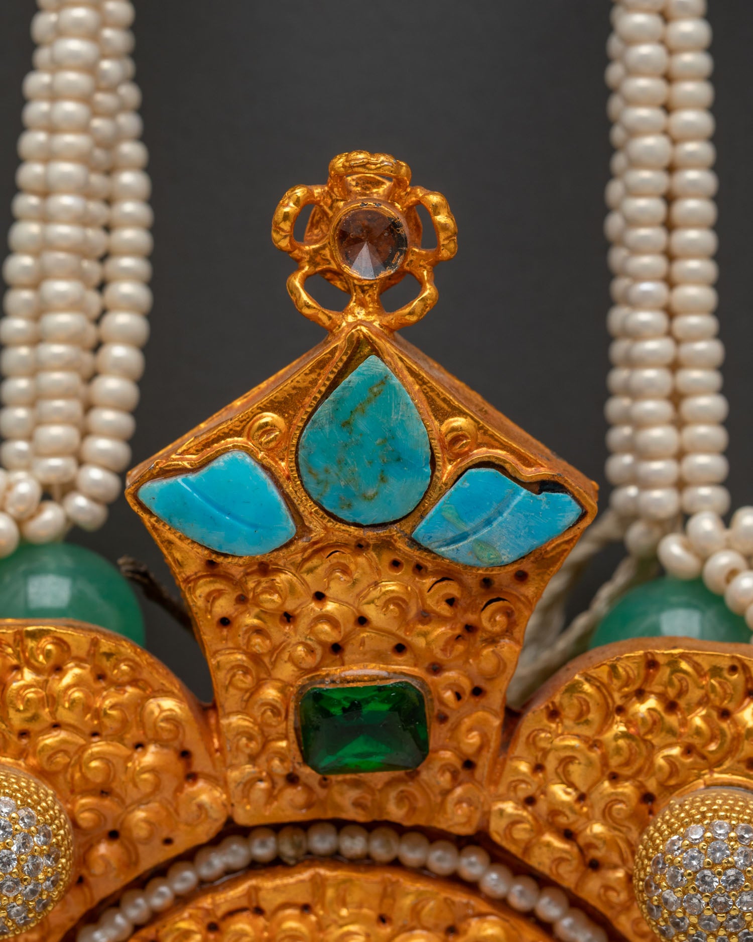 Tibetan Ghau Mala Locket - Sacred Buddhist Necklace