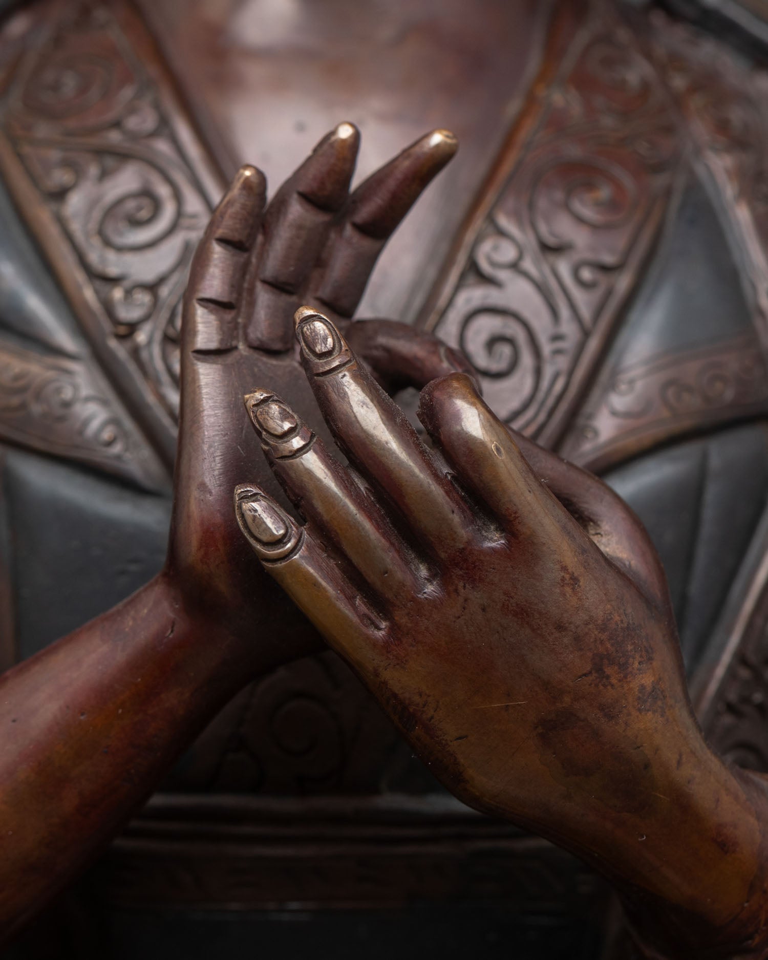 Karmapa Statue | Spiritual Guru Sculpture for Home Decor