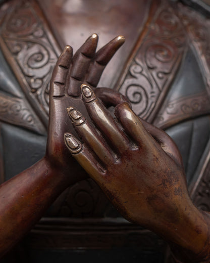 Karmapa Statue | Spiritual Guru Sculpture for Home Decor