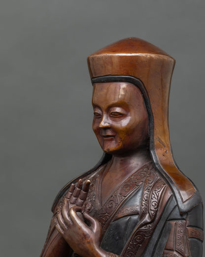 Karmapa Statue | Spiritual Guru Sculpture for Home Decor